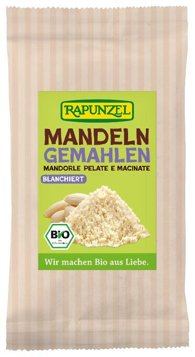 Produktfoto zu Mandeln blanchiert gemahlen 125g