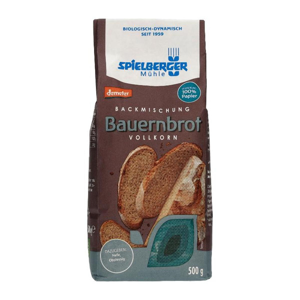 Produktfoto zu Backmischung Bauernbrot Vollkorn, 500g