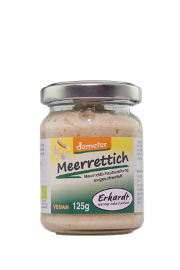 Produktfoto zu Meerrettich Demeter 125g