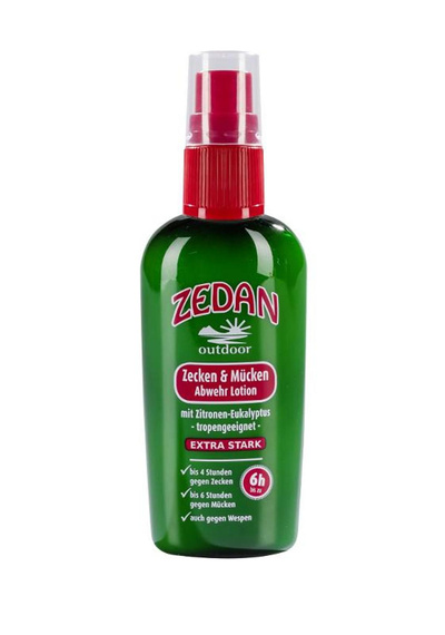 Produktfoto zu Outdoor Zecken & Mücken Abwehrlotion Spray 100ml