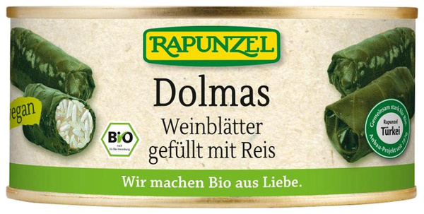 Produktfoto zu Weinblätter gefüllt mit Reis 280g