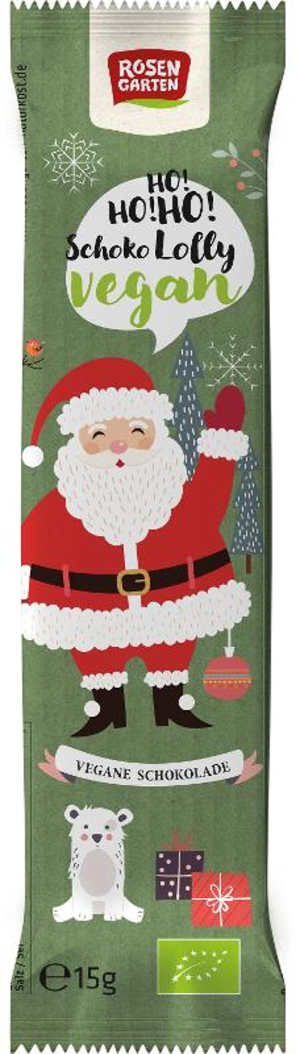 Produktfoto zu Veganer Schoko Lolly Nikolaus 15g