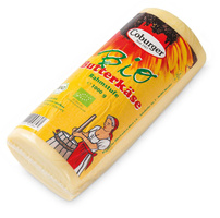 KI generiert: Eine Packung Coburger Bio Butterkäse Rahmstufe, 1000 g.