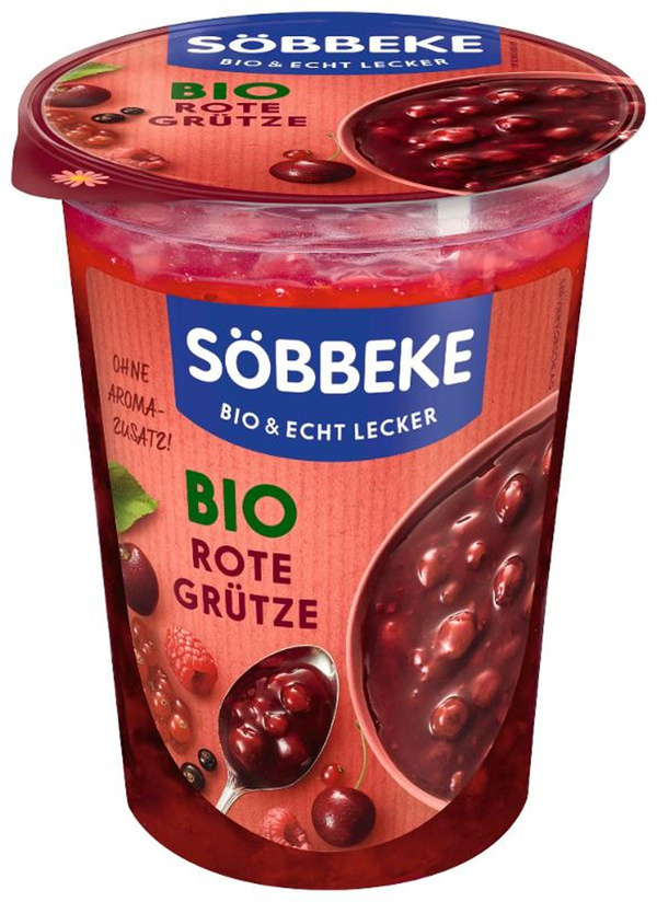 Produktfoto zu Rote Grütze, 500g-Becher