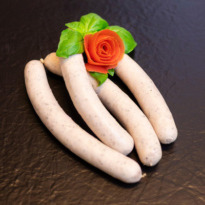 Produktfoto zu Bratwurst gebrüht, 4 Stück, 250g