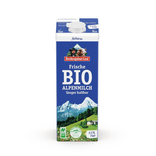 Produktfoto zu Milch länger haltbar, 1,5%, 1l