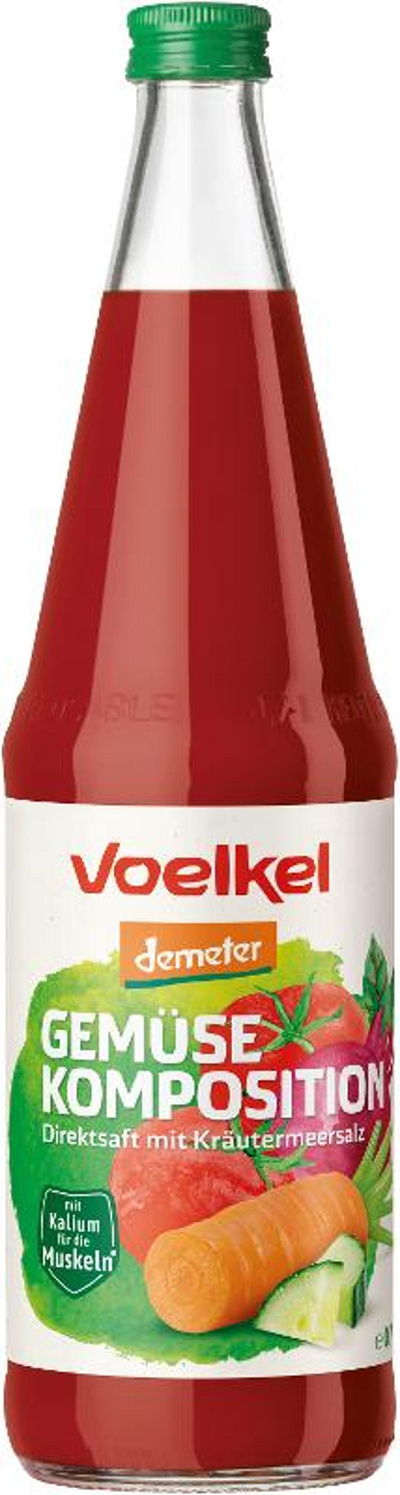 Produktfoto zu Gemüsesaft Komposition 0,7l