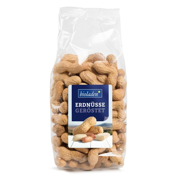 Produktfoto zu Geröstete Erdnüsse in der Schale 330g