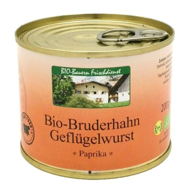 Produktfoto zu Paprika-Geflügelwurst 200g