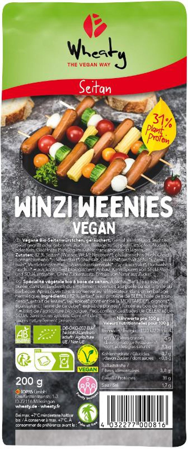 Produktfoto zu Winzi Weenies 200g