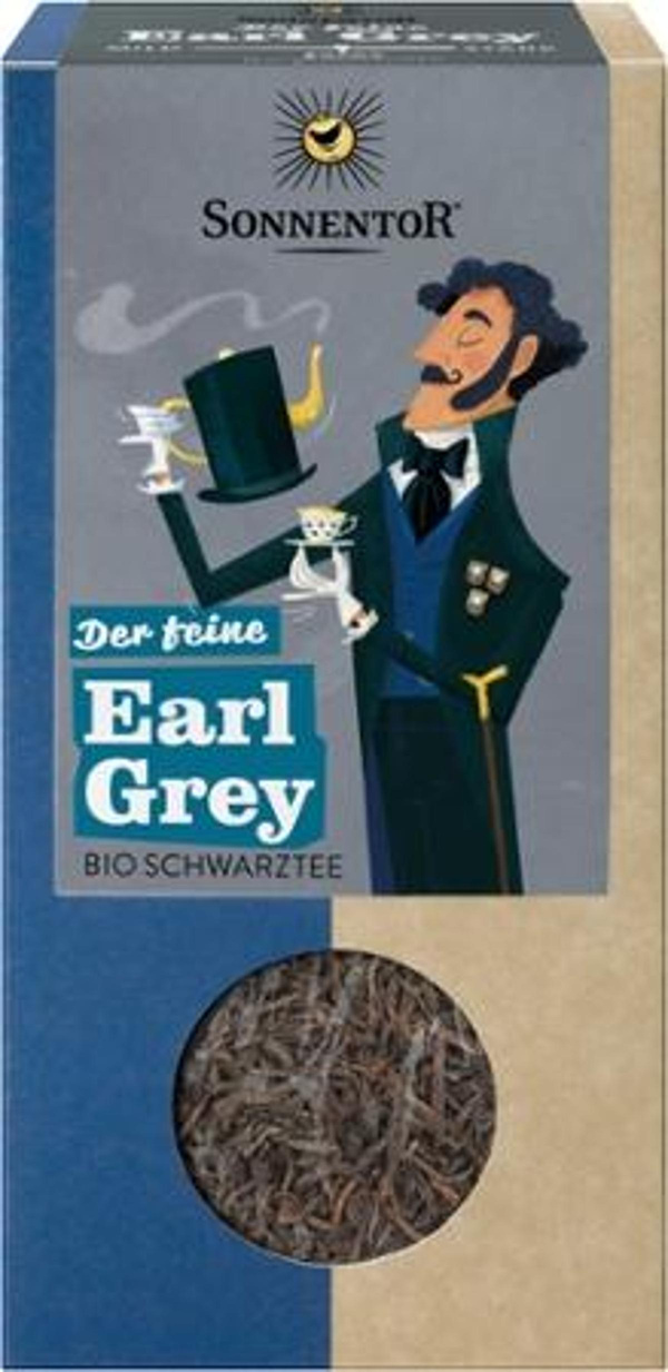 Produktfoto zu Earl Grey Schwarztee lose 90g