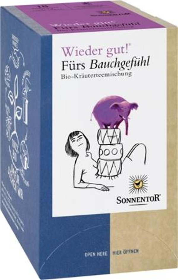 Produktfoto zu Fürs Bauchgefühl Tee, TB, 18x1,5g
