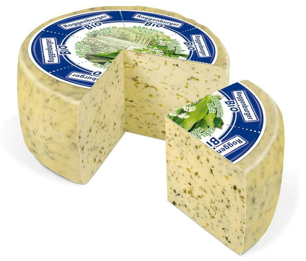 Produktfoto zu Roggenburger Bärlauchkäse