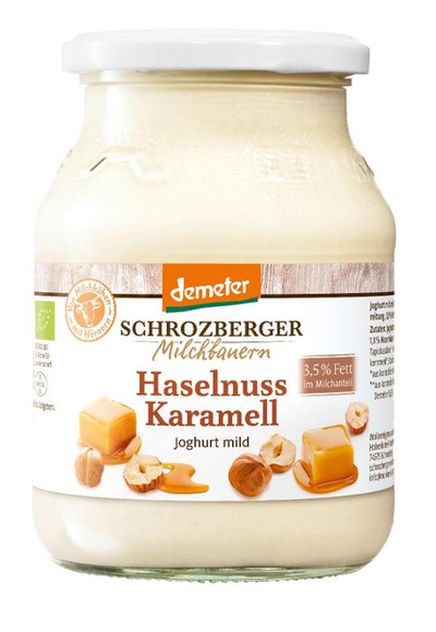 Produktfoto zu Joghurt Haselnuss Karamell 500g