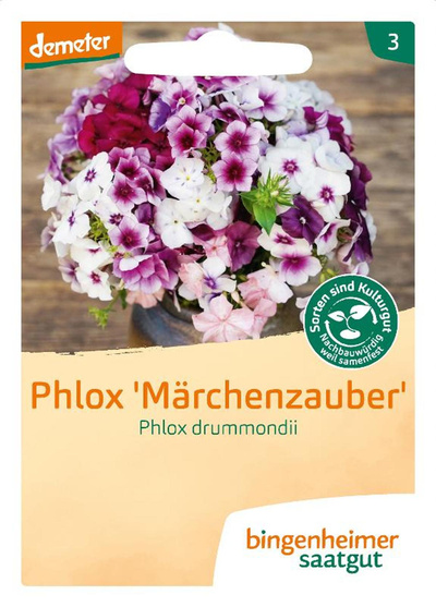 Produktfoto zu Saatgut, Phlox "Märchenzauber"