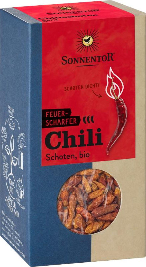 Produktfoto zu Chili feuerscharf, Schoten 25g