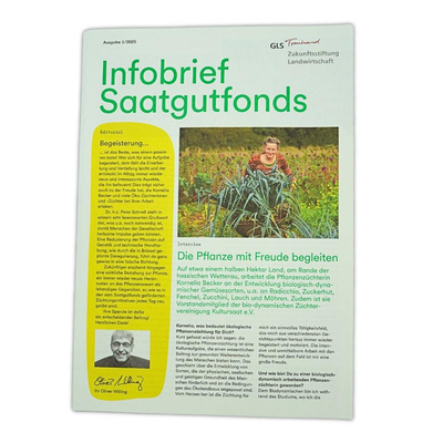 Produktfoto zu Infobrief Saatgutfonds Ausgabe 1-2025
