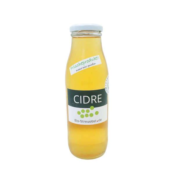Produktfoto zu Apfel-Cidre von der Streuobstwiese, 0,5l