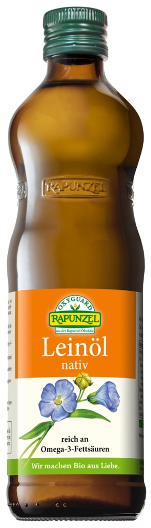 Produktfoto zu OXYGUARD© Leinöl nativ, 0,5l