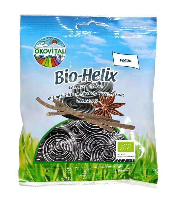 Produktfoto zu Helix Lakritzschnecken 80g