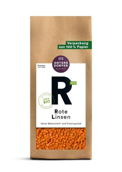 Produktfoto zu Rote Linsen 500g