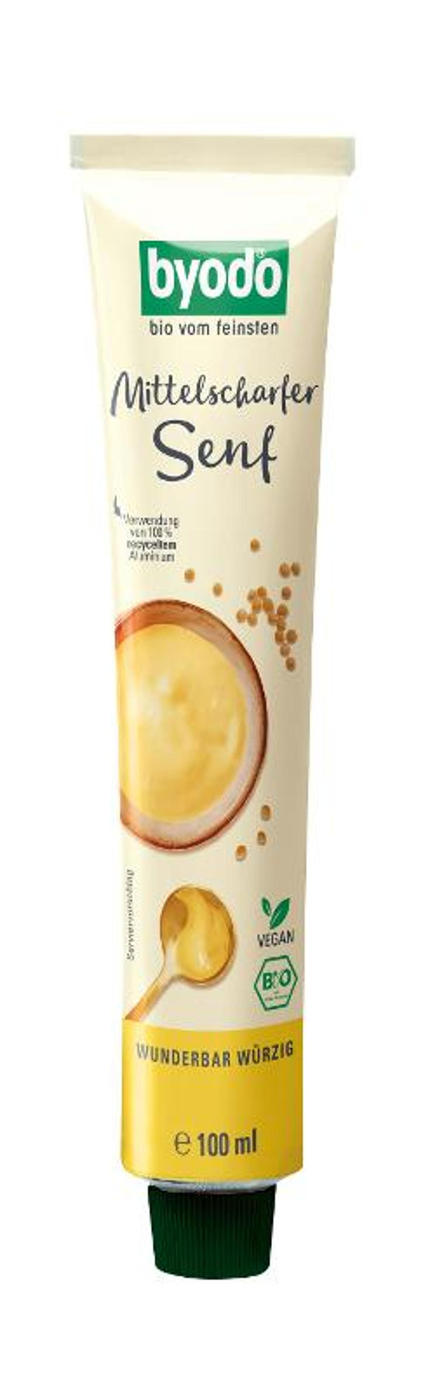 Produktfoto zu Senf mittelscharf Tube 100ml