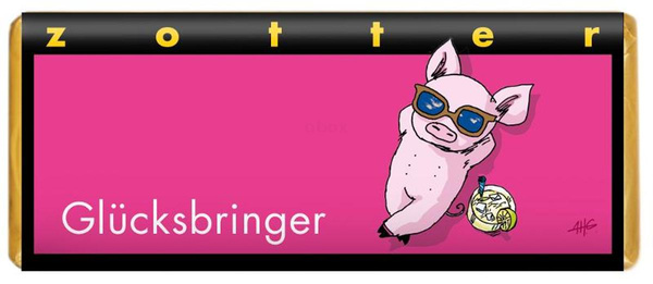 Produktfoto zu Glücksbringer, 70g, Zotter-Schokolade