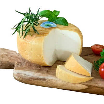 Produktfoto zu Demeter Ziegenkäse geraucht