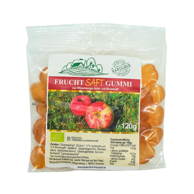 Produktfoto zu Fruchtsaftgummi 120g