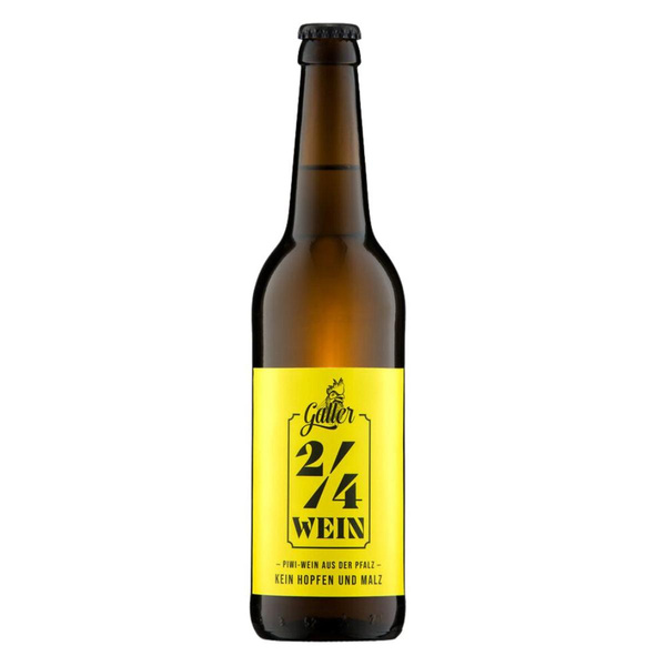 Produktfoto zu Galler Zwei Viertel Weißwein 0,5l