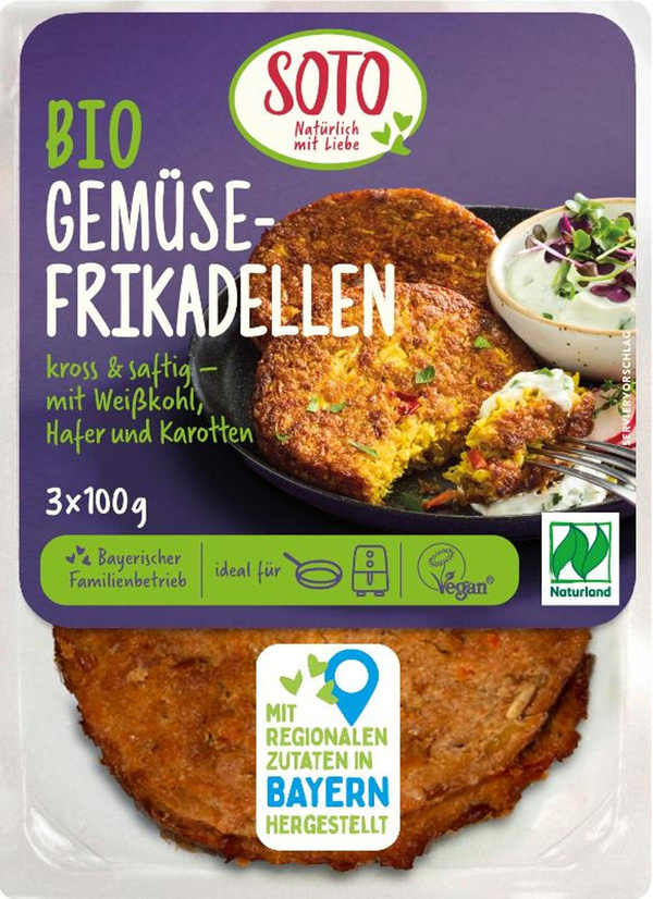 Produktfoto zu Gemüsefrikadellen 300g