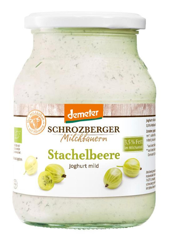 Produktfoto zu Joghurt Stachelbeere 500g