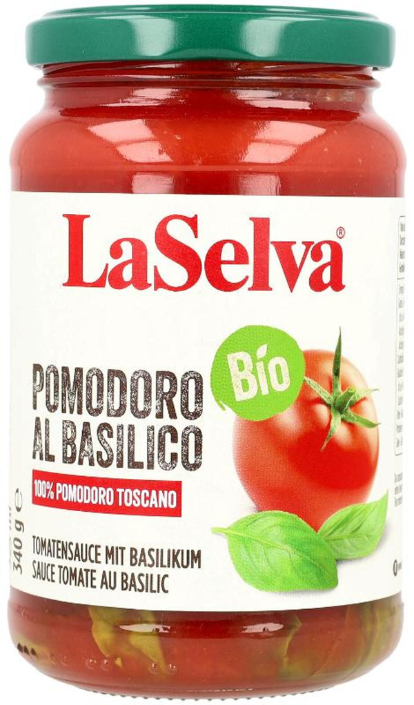 Produktfoto zu Tomaten-Basilikum-Sauce 340ml