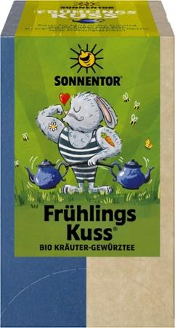 Produktfoto zu Frühlingskuss Tee, 18 Btl. à 1,5g