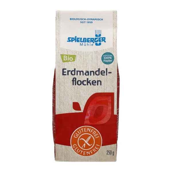 Produktfoto zu Erdmandelflocken glutenfrei 250g