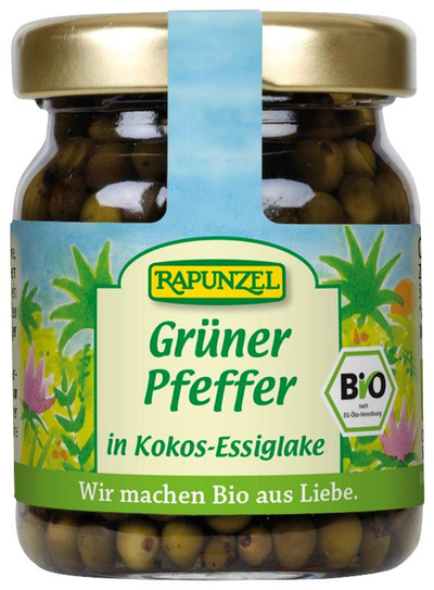 Produktfoto zu Grüner Pfeffer in Kokos-Essiglake 60g