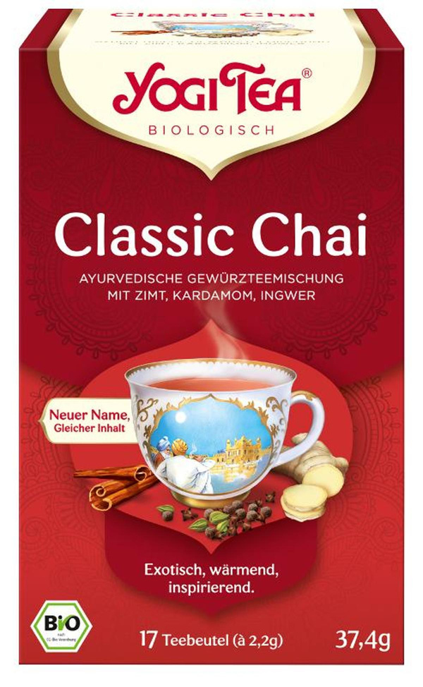 Produktfoto zu Yogi Tea Classic, 17 Btl., 37,4g