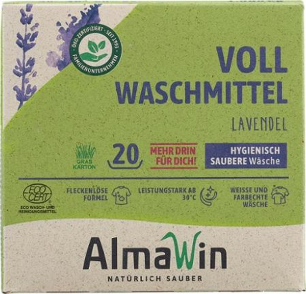 Produktfoto zu Vollwaschmittel Pulver Lavendel 1,08 kg