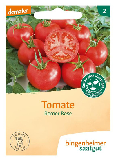 Produktfoto zu Saatgut, Tomate Berner Rose