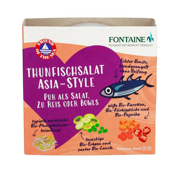 Produktfoto zu Thunfischsalat Asia-Style 200g
