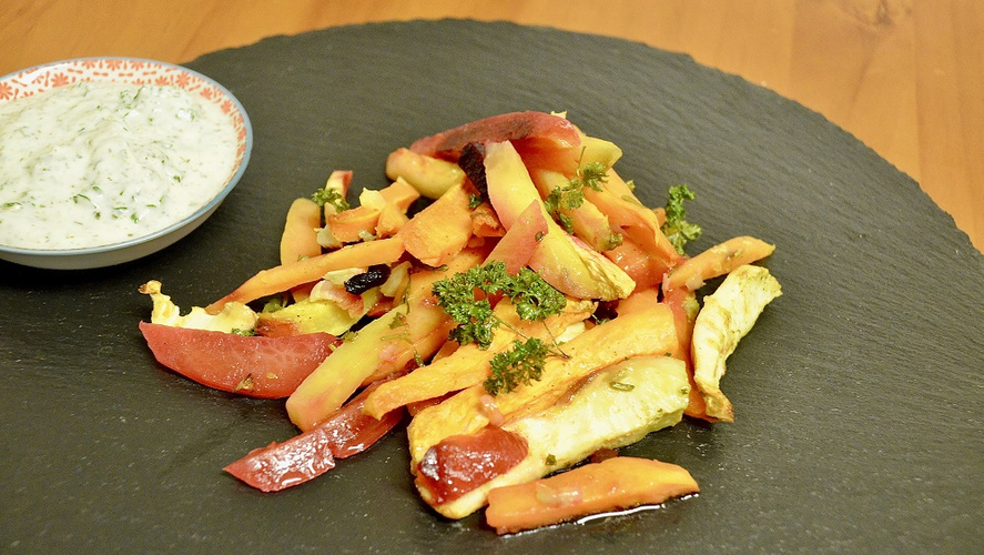 Rezeptbild für Buntes Gemüse aus dem Ofen