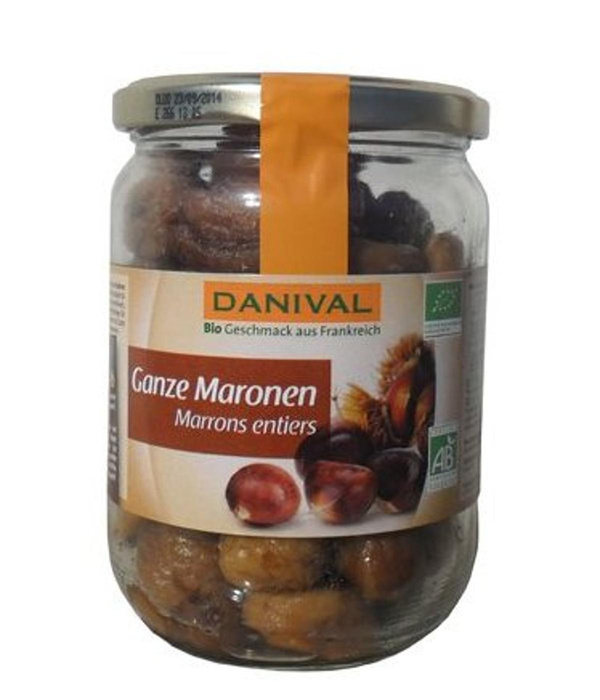 Produktfoto zu Maronen geschält im Glas 320g