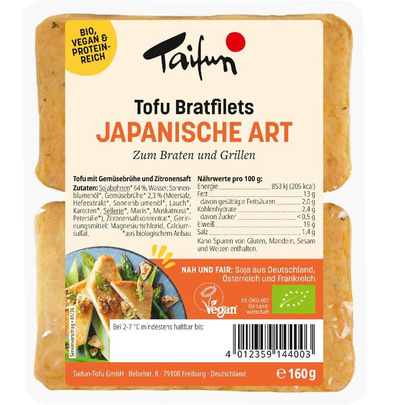 Produktfoto zu Bratfilets Japanische Art 160g