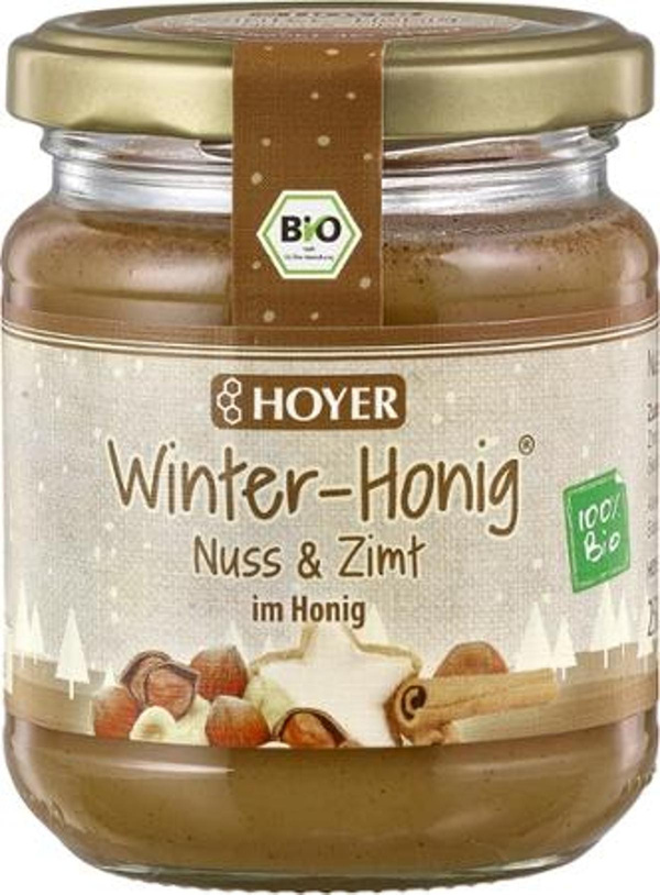 Produktfoto zu Winter-Honig Nuss & Zimt 250g