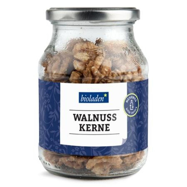 Produktfoto zu Walnusskerne Hälften im Pfandglas, 190g
