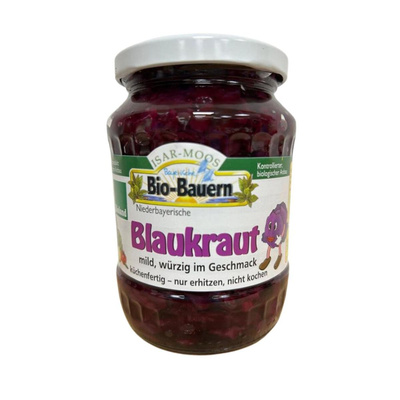 Produktfoto zu Blaukraut im Glas 350g