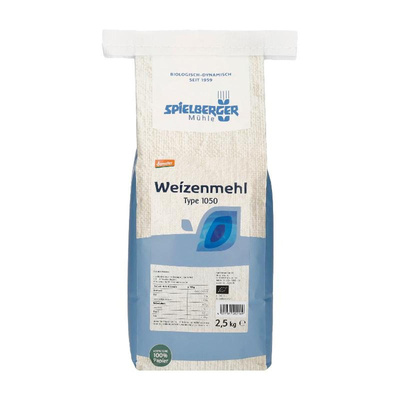 Produktfoto zu Weizenmehl 2,5 kg, Type 1050