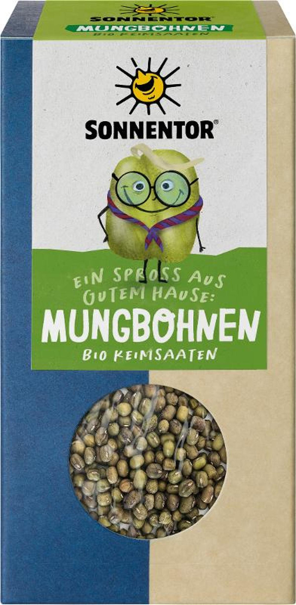 Produktfoto zu Mungbohnen Keimsaat, 120g