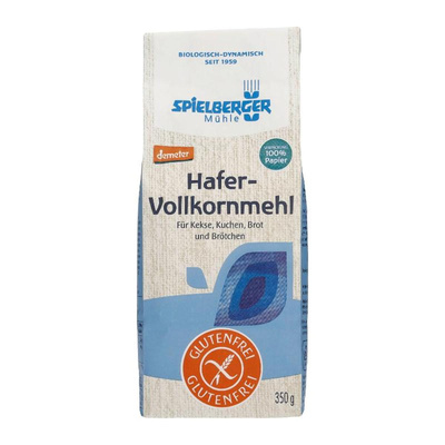 Produktfoto zu Spielberger Hafer-Vollkornmehl 350g
