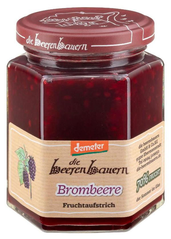Produktfoto zu Brombeer-Fruchtaufstrich